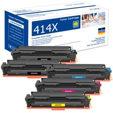 WITH CHIP Compatible With HP W2020X 414A 414X Laserjet M454dn M454dw M479fdw Lot