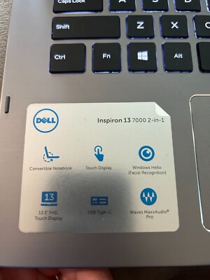 dell inspiron 13 7000 2-in-1 laptop | eBay