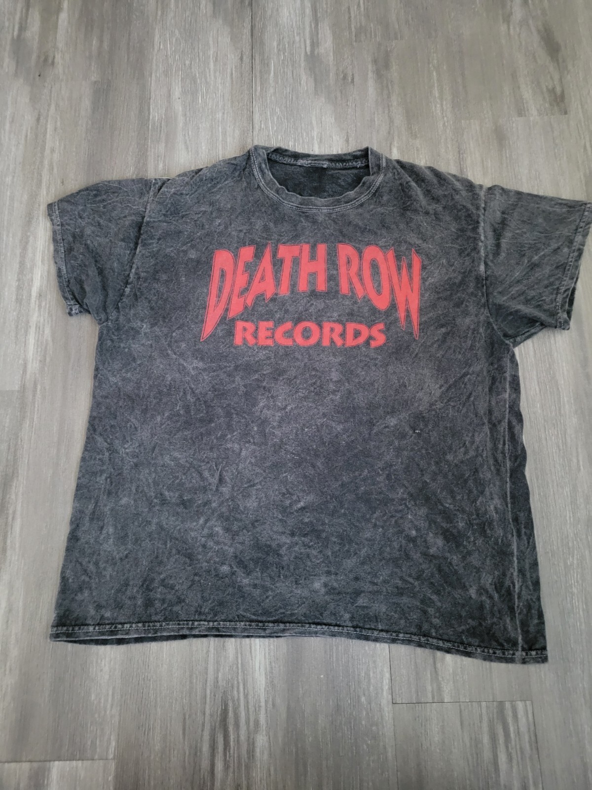 FILA Maglietta Vintage Death Row Records Uomo L Hip Hop Rap Tee 2005 Y2K Snoop 2pac