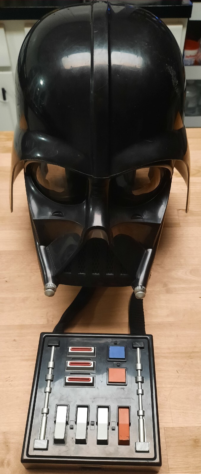 Star Wars Darth Vader Helmet With Sound & Voice Changer - Hasbro 2004 Works