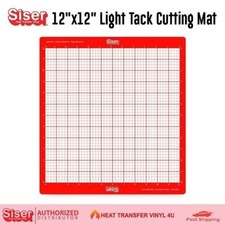 Siser 12"x12" Light Tack Cutting Mat (red)