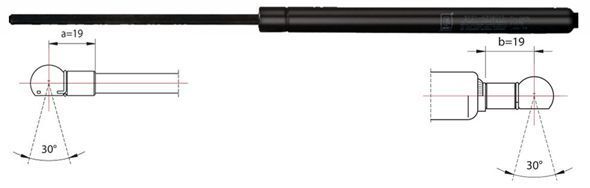 Metzger 2110477 Gasfeder, Koffer-/Laderaum FüR Mazda-image