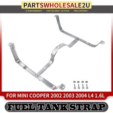 1x Fuel Tank Strap for Mini Cooper 2002-2004 L4 1.6L Hatchback 16111500998 Gray