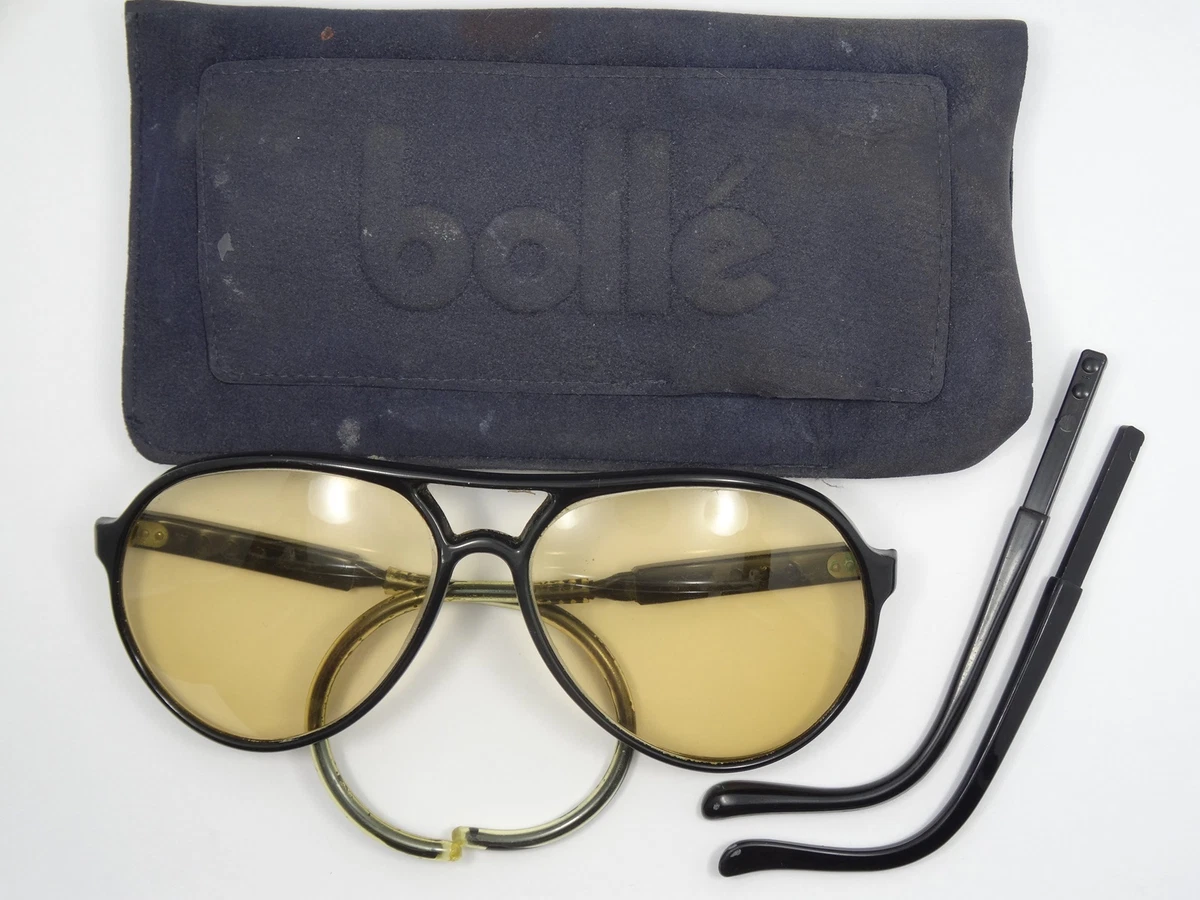 VINTAGE BOLLE FRANCE SUNGLASSES w/ ORIGINAL POUCH