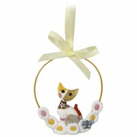 Goebel HäNgeornament Rosina Wachtmeister - La Raggiante, Biskuit-Porzellan 8.5Cm