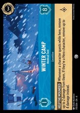 Campo Invernale - Tenda Medica (170) Il Ritorno di Ursula Disney Lorcana