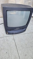 Samsung CRT TV VCR Combo 13" CXJ1364 VHS Gaming untested