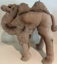 VTG Steiff 2 Hump Camel Plush w/ Button In Ear Austria 4890/28 EXCELLENT COND