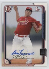 2015 Bowman Prospects Steven Farinaro #PA-SF Auto ex0