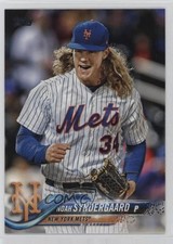 2018 Topps Photo Variation Noah Syndergaard SSP (Pumping Fist) #600 tg5