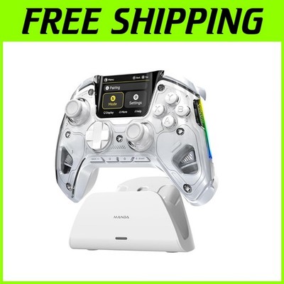 Customizable Wireless Gamepad - Hall Effect Stick & Trigger