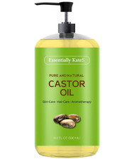 Essentially KateS Castor Oil 16.9 Fl Oz - 100 Pure Pack of 1 