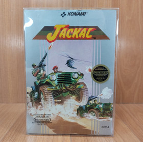 MT- Jackal MINTY BOX ONLY NO Game NO Manual nintendo nes collector lot nice !