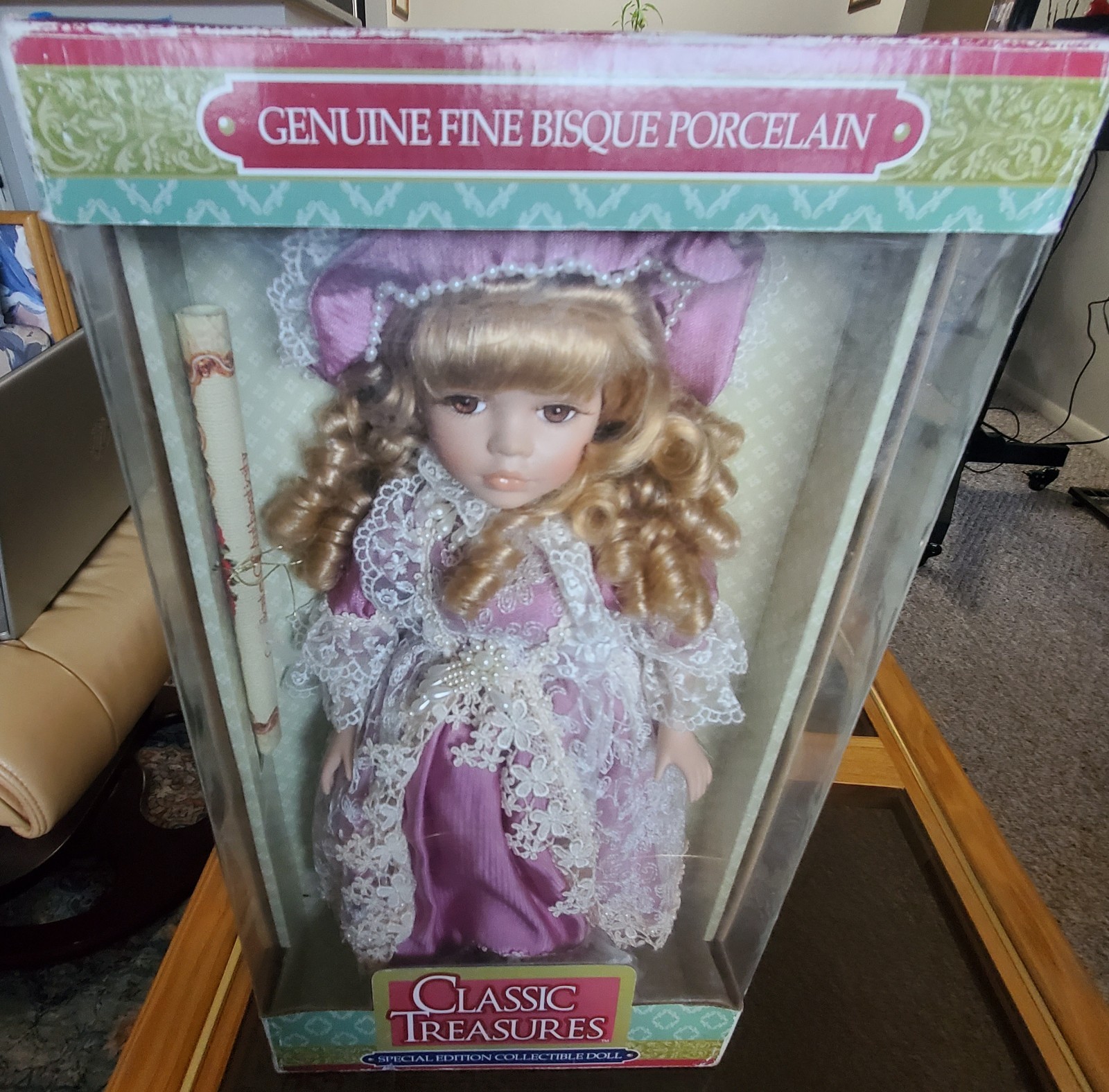 Classic Treasure Special Edition Collectible Doll Approx. 17 Inch Tall