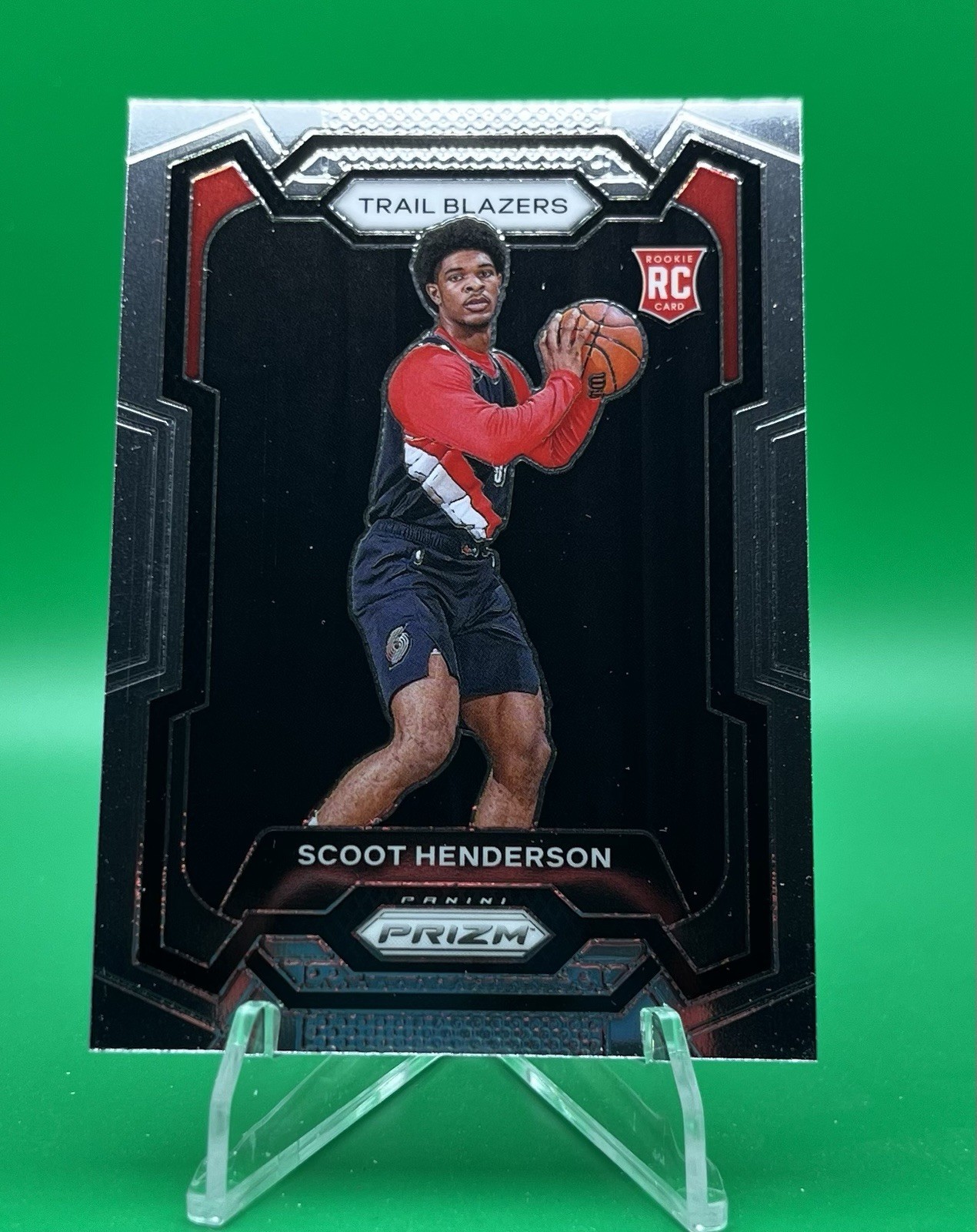 2023-24 Panini Prizm Prizm #141 Scoot Henderson RC Portland Trailblazers Rookie