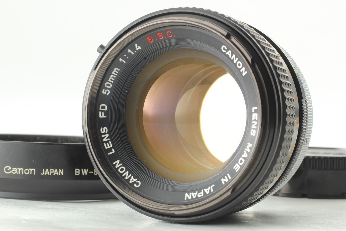 【美品完動】Canon FD 50mm f/1.4 S.S.C レンズキャップ付 Canon 50mm f1.4 S.S.C. - Lens – Kamerastore