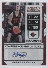 2020-21 Panini Contenders Draft Picks Sticker 13/75 Malachi Flynn #97 Auto pe8