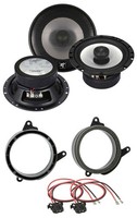 Hifonics 200Watt 16,5Cm 2-Wege Lautsprecher FüR Mercedes E-Klasse Limousine T-Mo