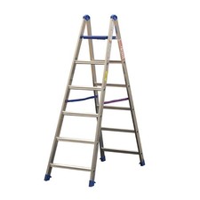 Marchetti PABLO scala scaletto alluminio doppia salita gradini con piano