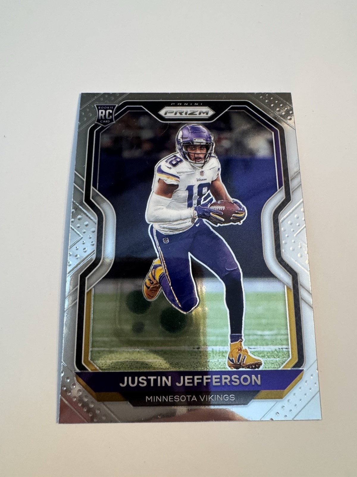 2020 Panini Prizm - Rookie Justin Jefferson #398 (RC)