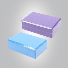 2 Pcs Yoga Block Brick Pilates Stretch Exercise Blocks for Working Out