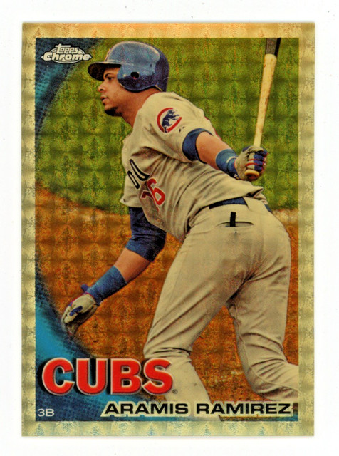 2010 Topps Chrome Aramis Ramirez #158 Superfractor 1/1 Cubs