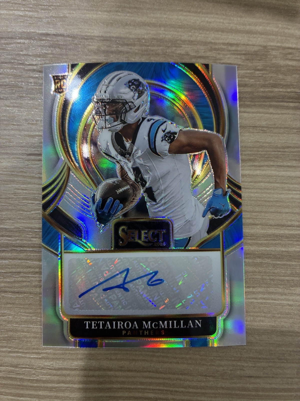 Panini 2025 Select Tetairoa McMillan Rookie #SIP-TMC Panthers Autograph Prizm