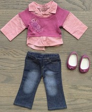 Muñeca American Girl Just Like You 2008 retirada días escolares traje 1 - COMPLETO