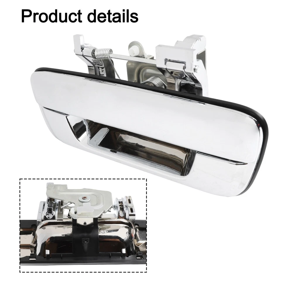 High Performance Chrome Rear Tailgate Handle Compatible with For Isuzu - Image 4 of 4
