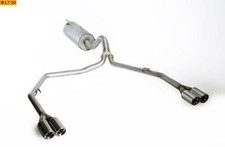 FOX Endschalldämpfer je 2x80 mit Absorber VW Amarok 4x4 ab 10 2.0l TDI 3.0l TDI