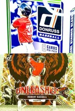 2023 Panini Donruss - Unleashed Robert Hassell #U17 Gold /99 (RC)