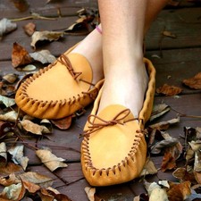 Leathercraft Moccasin Leather Kit - Golden Ta...