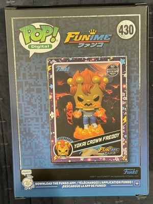 Funko Pop Digital LE 886 Yokai Crown Freddy Funko Glows In Dark