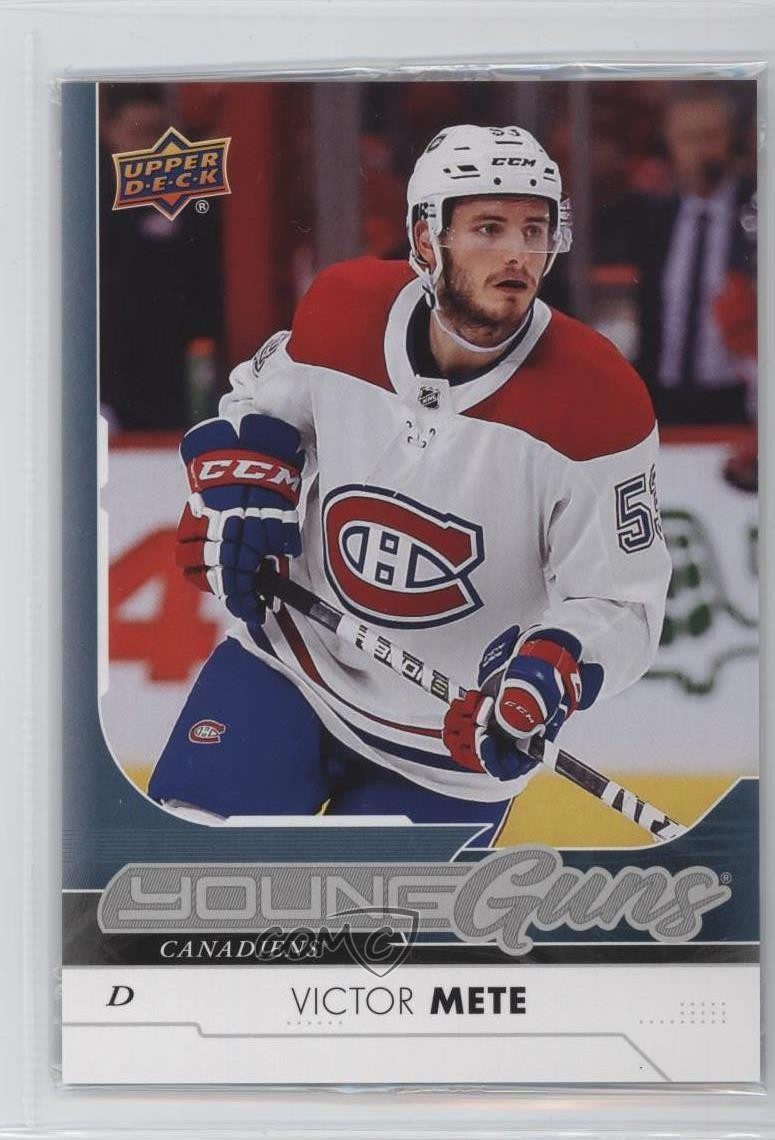 2017-18 Upper Deck Young Guns Jumbo Victor Mete #245 0a4