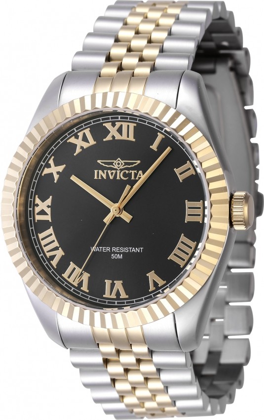 Invicta Men's 47401 Black Dial Quartz Watch IN47401