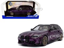 2024 BMW M3 COMPETITION M XDRIVE TOURING TWILIGHT PURPLE 1/18 BY SOLIDO S1813701
