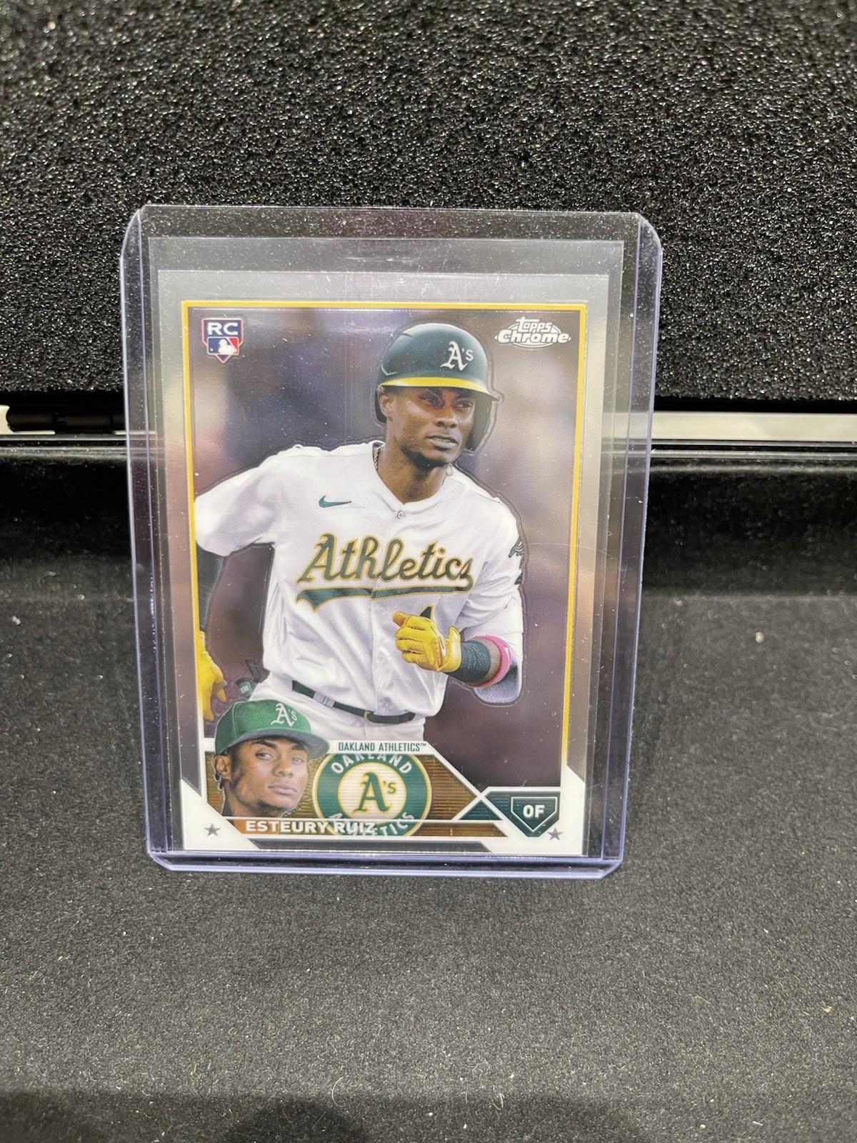 2023 Topps Chrome - Esteury Ruiz #99 (RC) A’s Rookie
