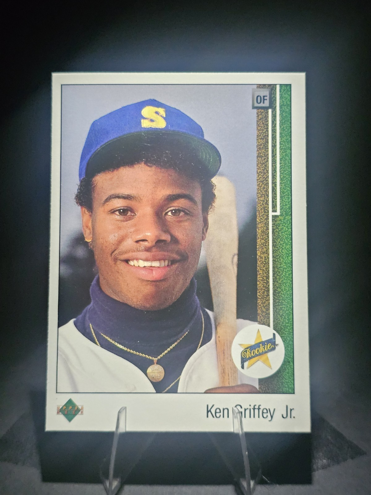 Upper Deck 1989 Ken Griffey Jr #1 Seattle Mariners RC Star Rookie Baseball