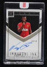 2022-23 Panini Impeccable Premier League Immortal Ink /59 Nani #IM-N Auto