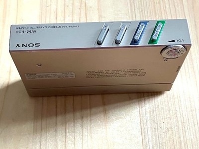 SONY WALKMAN WM-F30 Cassette Player Radio Slim Model Overhauled