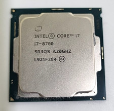 Intel Core i7-8700 8th Gen 3.20GHz 6Core LGA1151 CPU Processor SR3QS