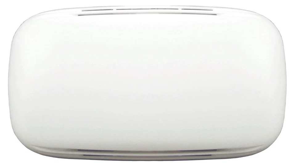 Timbre con cable diseño moderno con 2 tonos, color blanco, 22,5×4×13,7 cm Foto 3 de 3