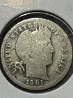 1901-o Barber Dime, Better Date, 99c Shipping Offer