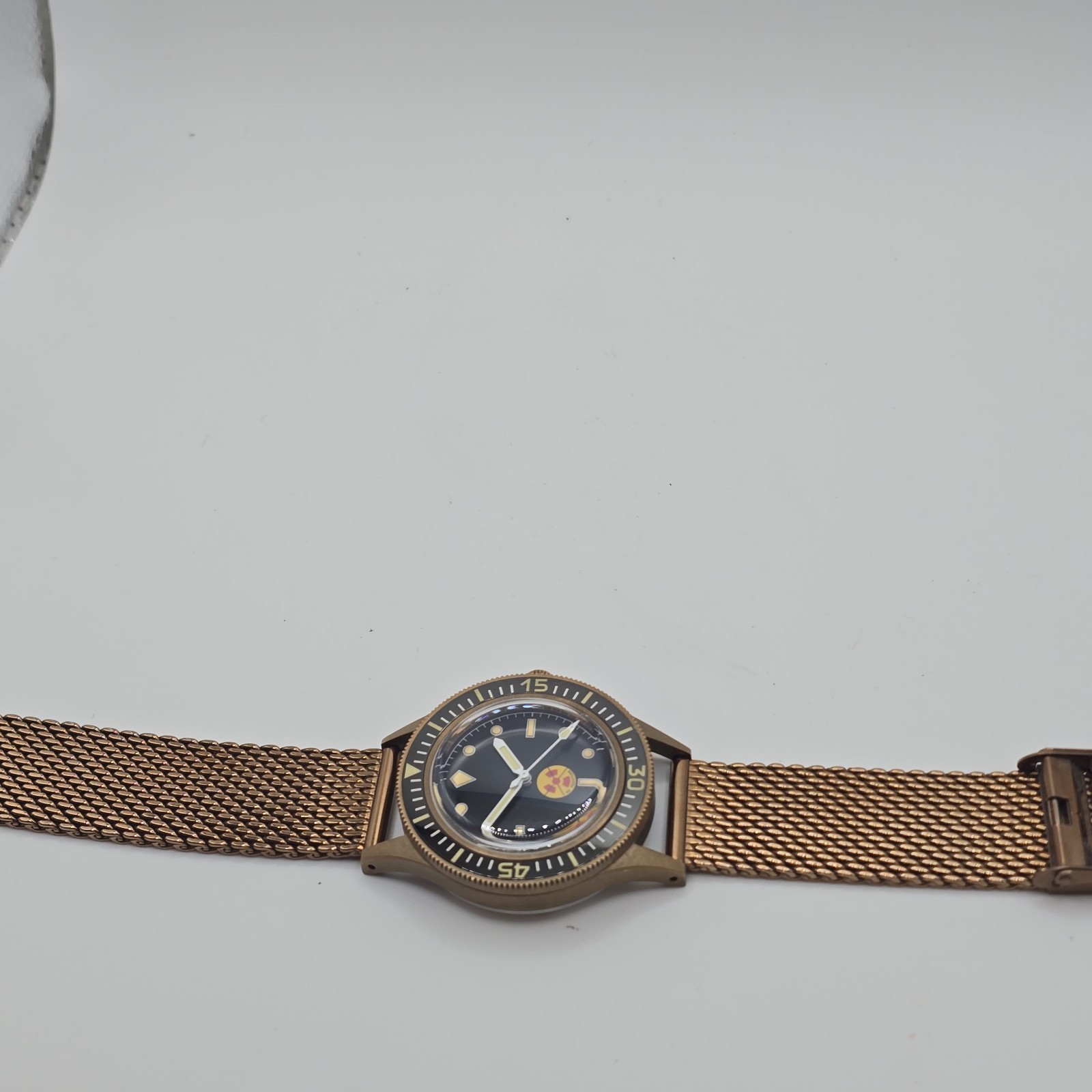 Thorn Retro Solid Bronze Automatic NH35 Watch Bla… - image 4