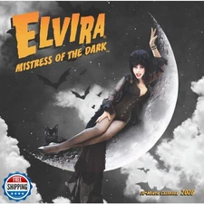 Carousel Calendars, Elvira 2026 Wall Calendar, 12'' X 12'', 16-Mo