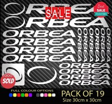 ORBEA bikes Vinyl Decal Stickers Sheet Bike Frame  Cycle Bicycle 19 New