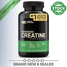 Optimum Nutrition Micronized Creatine Capsule...