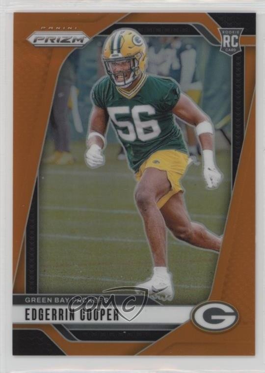 2024 Panini Prizm Rookies Orange 235/249 Edgerrin Cooper #331 Rookie RC 6m7