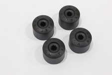 VW Polo AW Mk6 Abdeckkappen für Radmuttern und -bolzen, 4 Stück, Neu, Original
