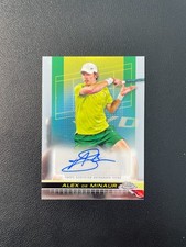 2025 Topps Chrome Tennis Alex De Minaur Chrome Auto BJLJW